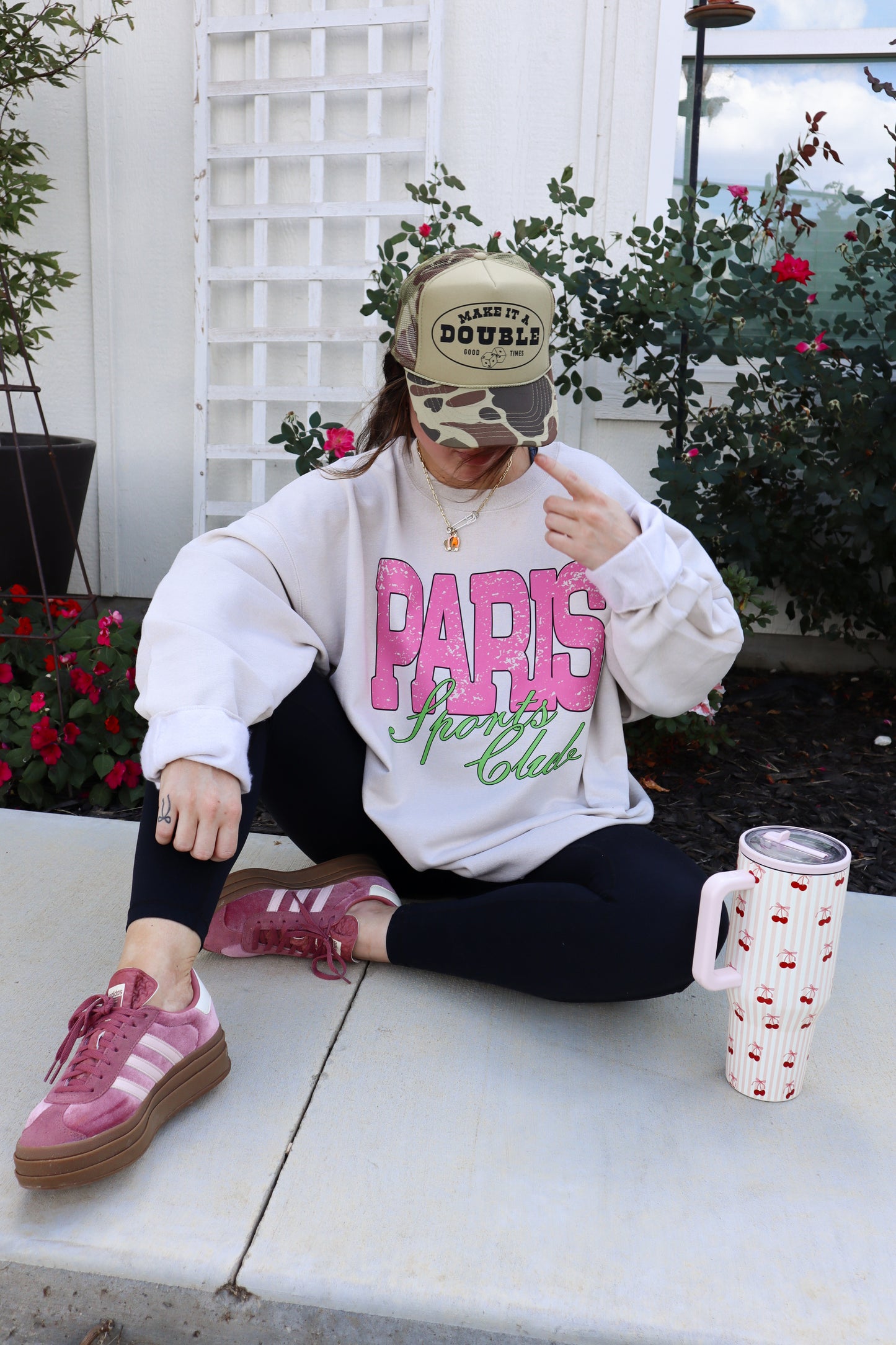 Collab Paris Sports Club Crewneck