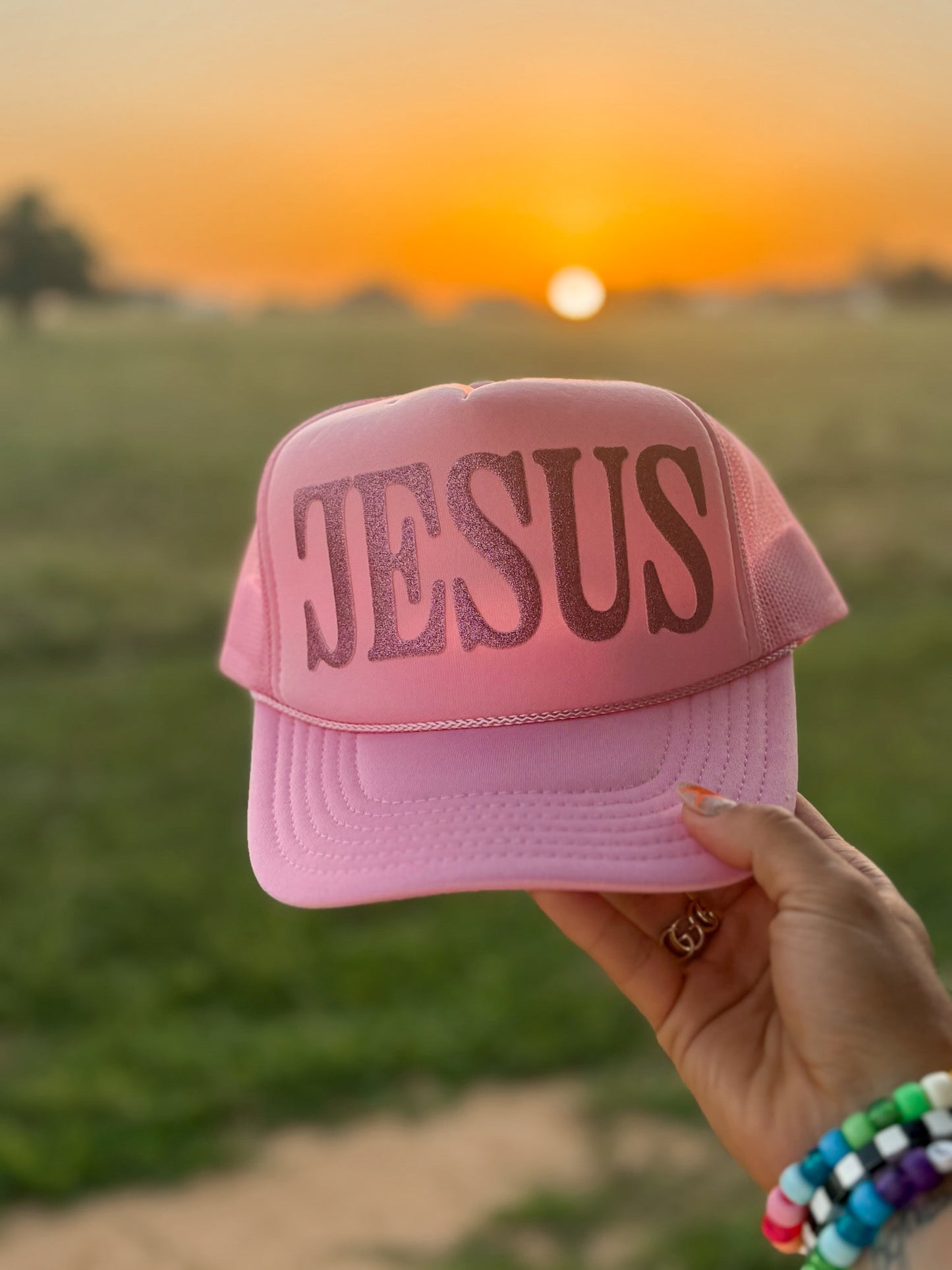 Jesus puff Trucker
