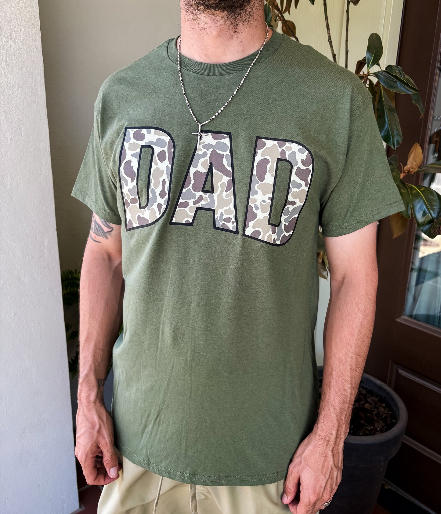 Camo Dad Tee