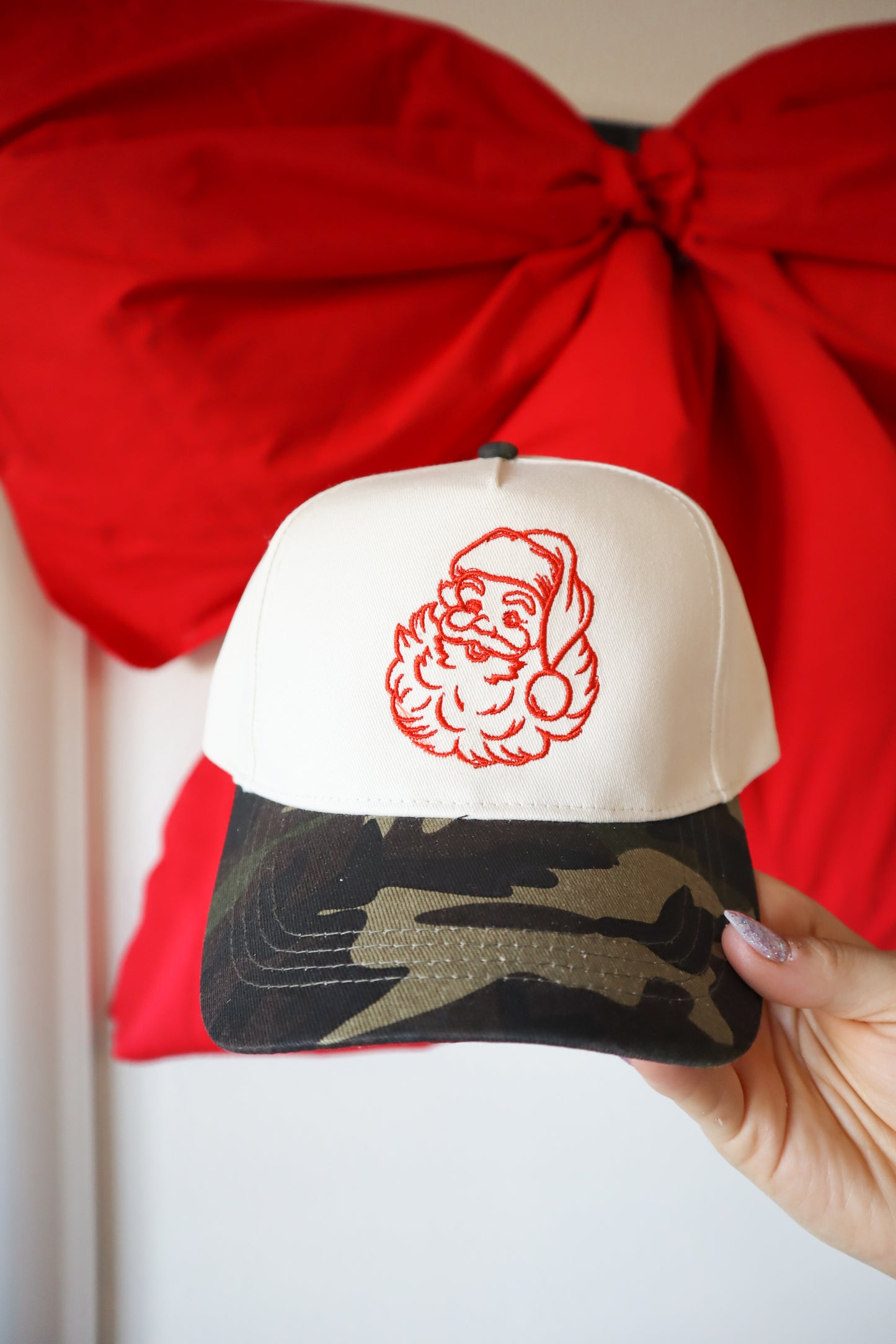 Santa Camo Trucker