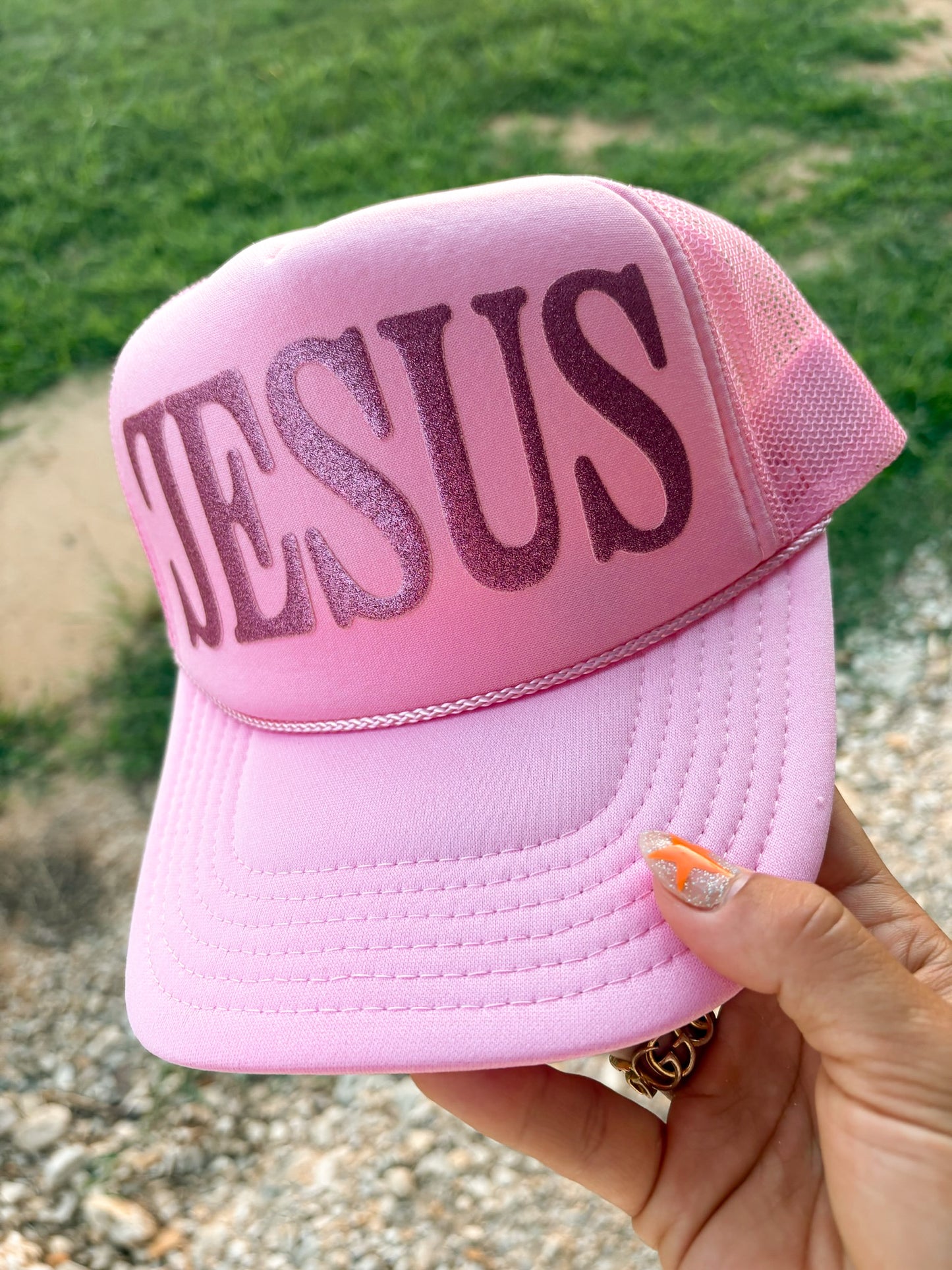 Jesus puff Trucker