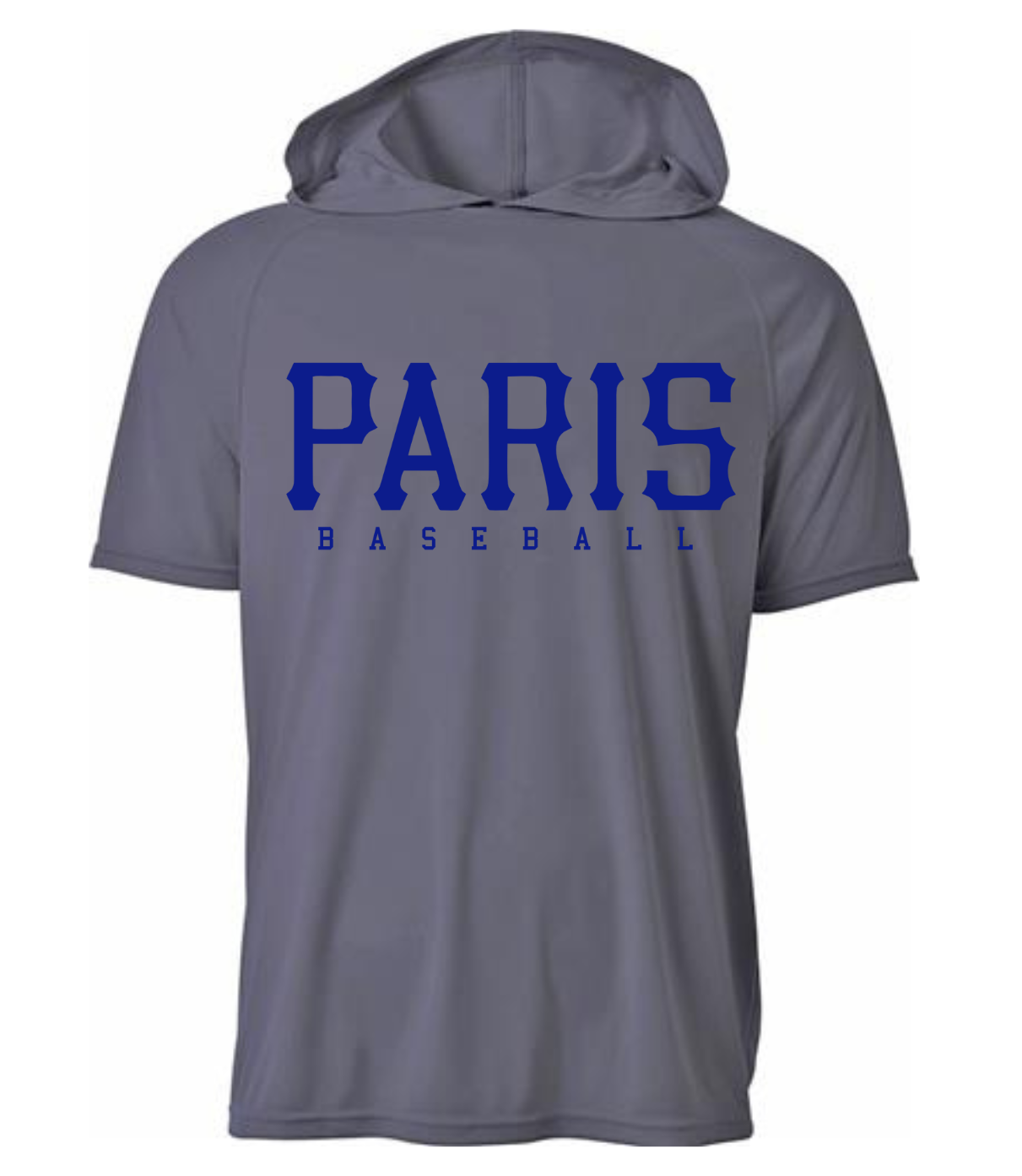 Hooded Dri Fit Graphite
