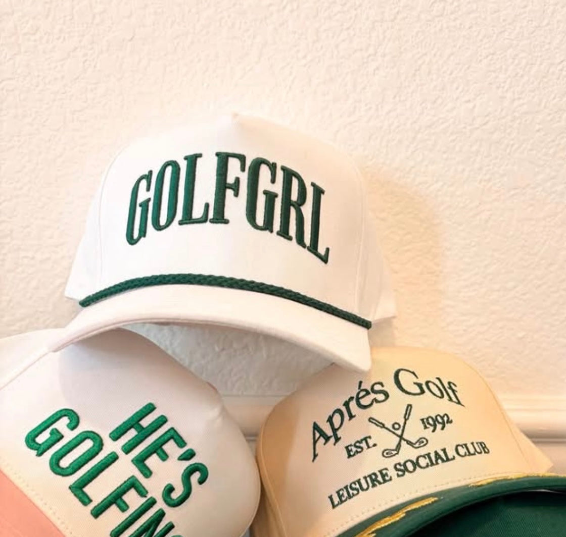 Golf Girl Rope Hat