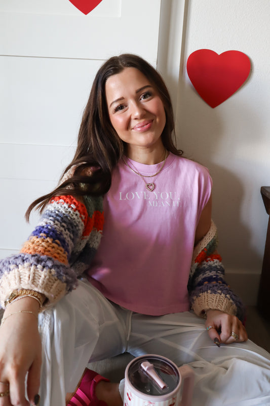 Love You, Mean It Tank