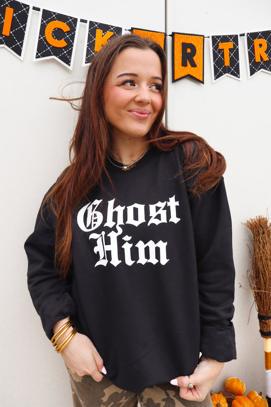 Ghost Him Crewneck