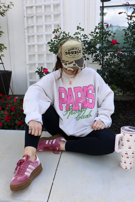 Collab Paris Sports Club Crewneck