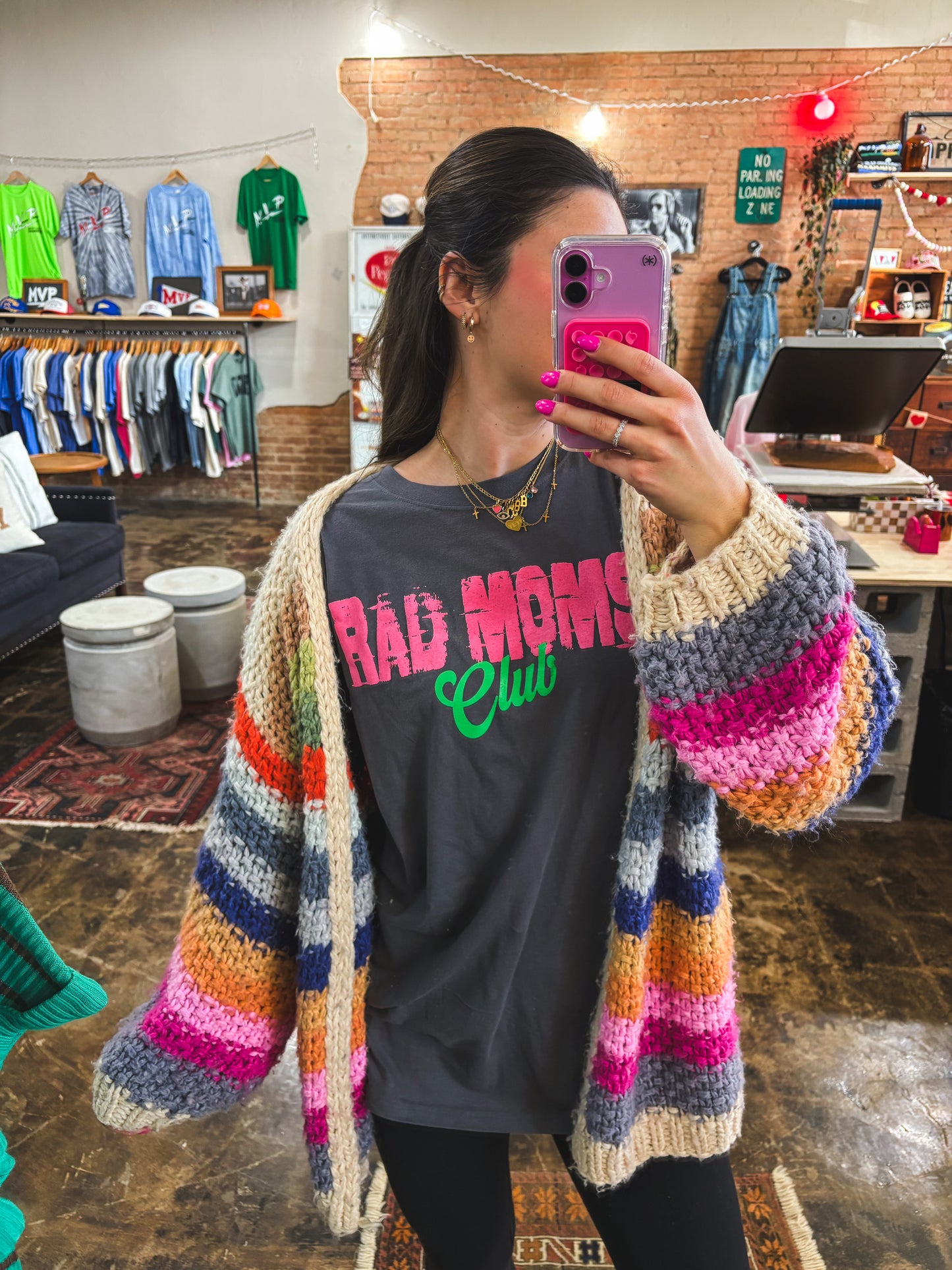 Rad Moms Club Oversized Tee