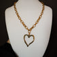 Open Heart Necklace