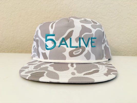 5 Alive White Duck Camo
