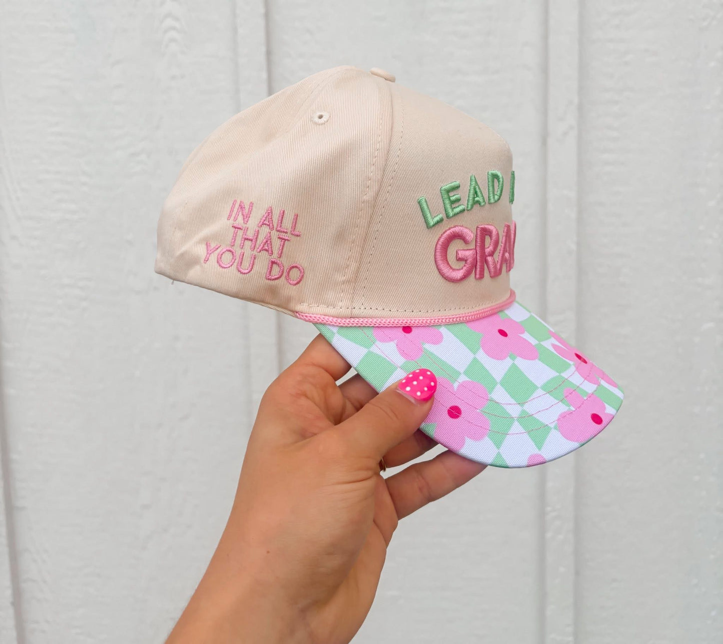 Lead with Grace Trucker