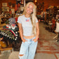 American Flag Baby Tee