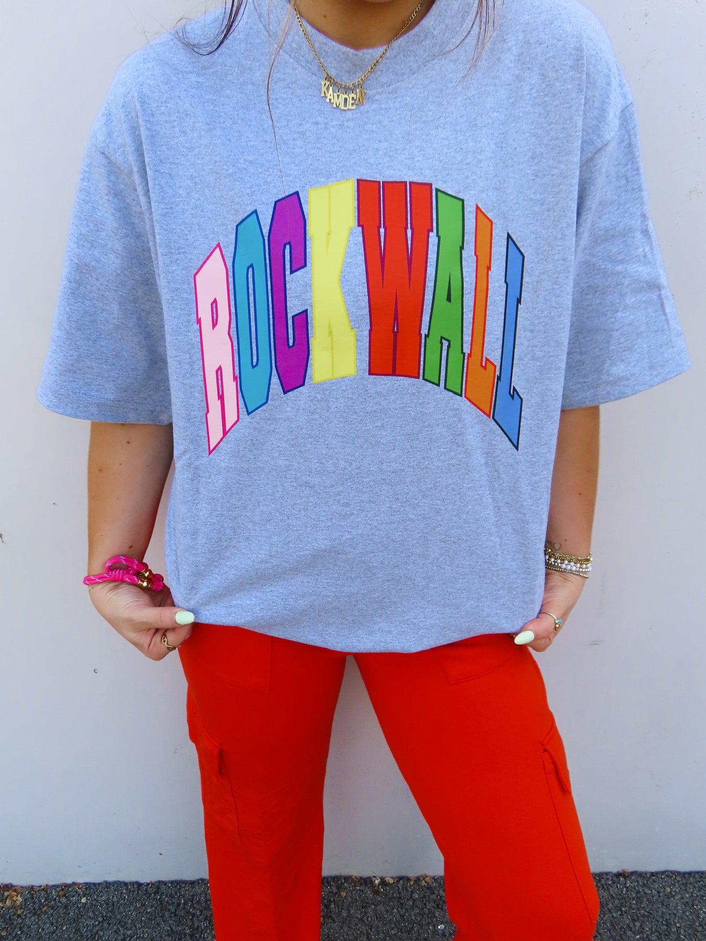Color block Rockwall Graphic