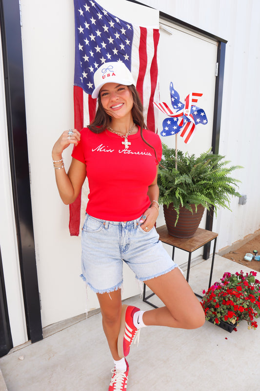 Miss America Baby Tee