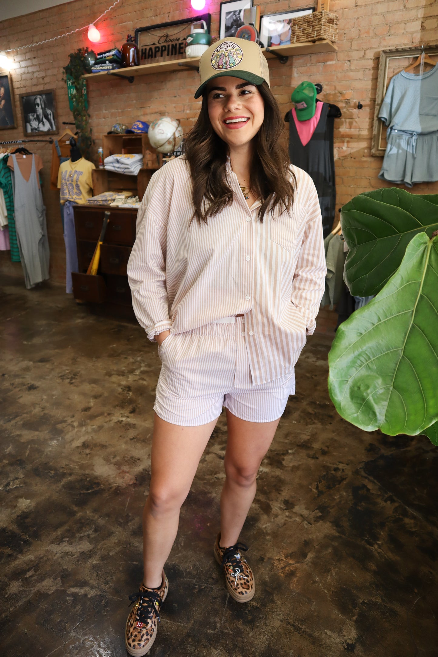 Coastal Vibes Striped Set