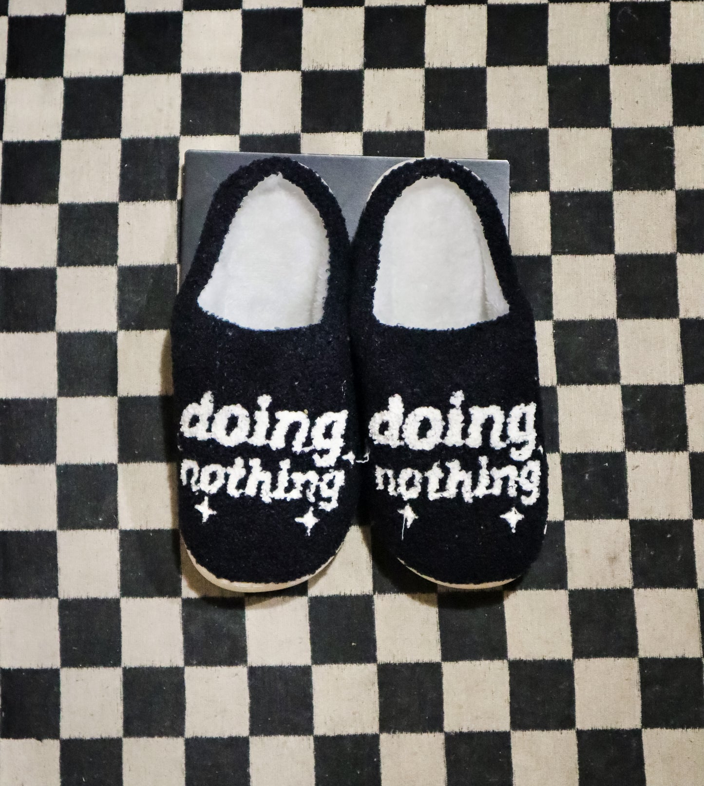 Doing Nothing Slippers