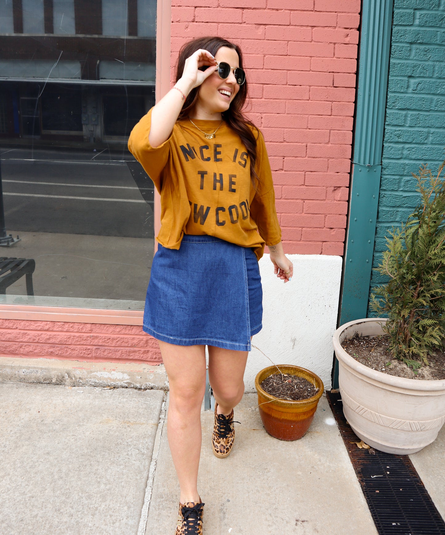 Happy Days Denim Skort