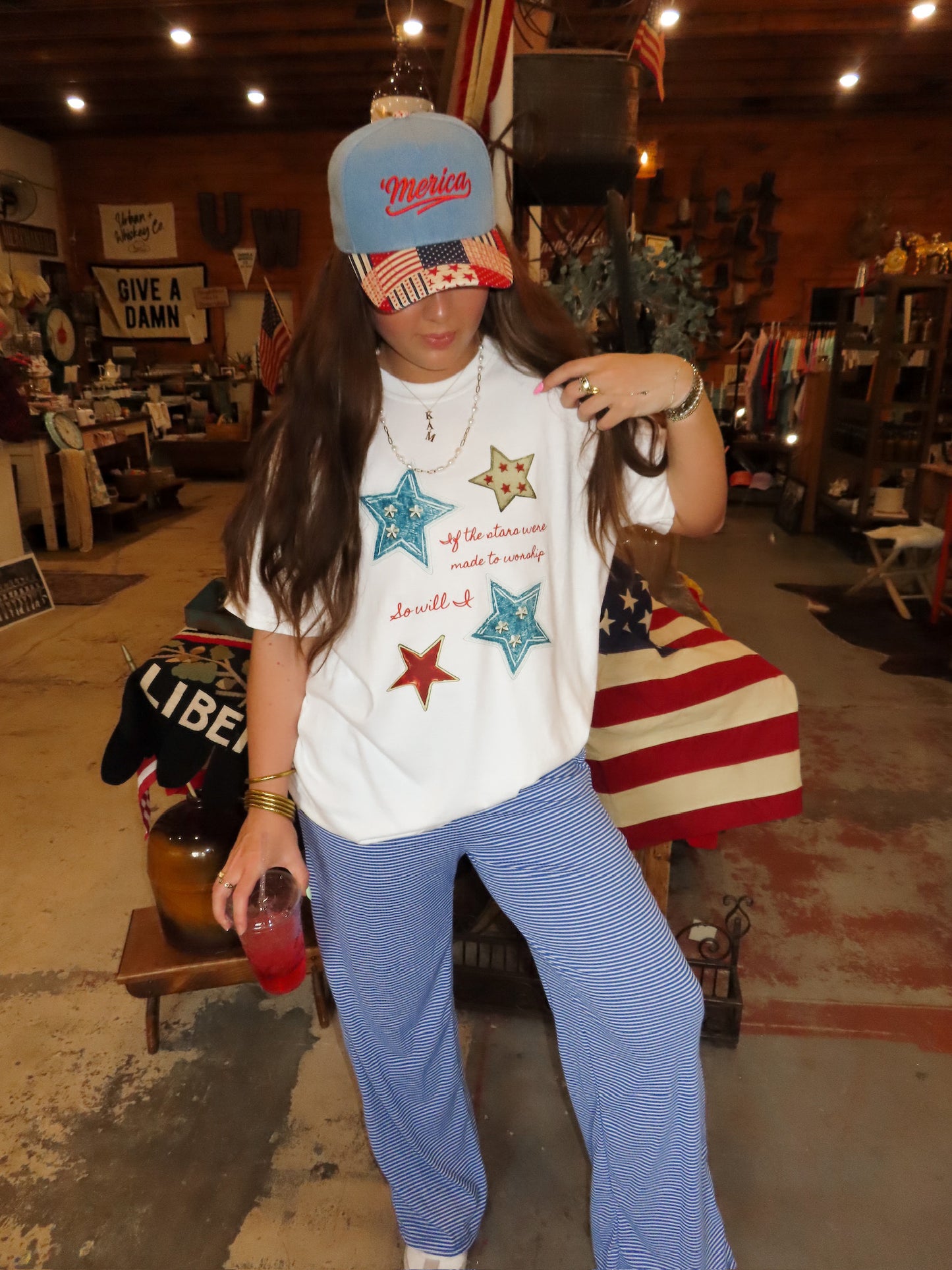Stars Made to Worship Tee
