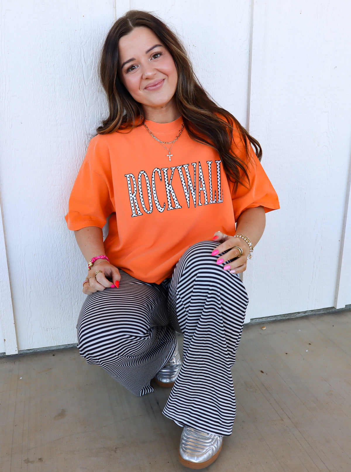 Polka Dot Rockwall Graphic