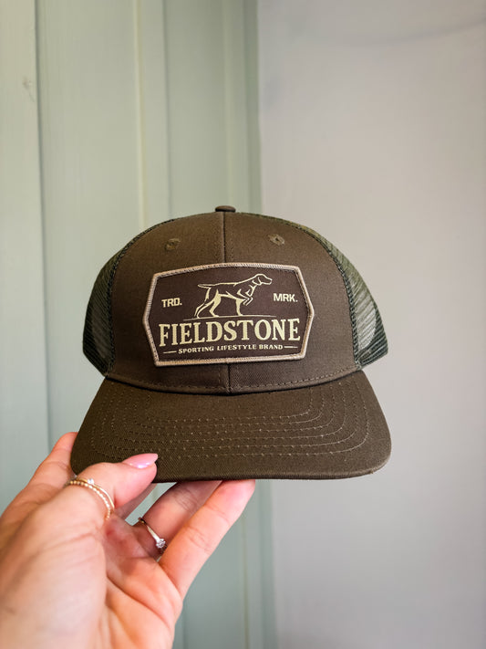 Green Fieldstone Trucker