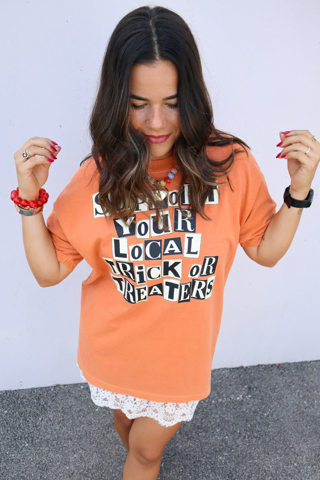 Support Local Trick or Treaters Tee