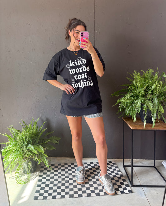Kind Words Oversized Tee