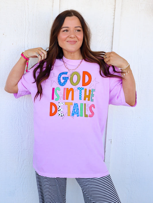 God is in the Details Graphic