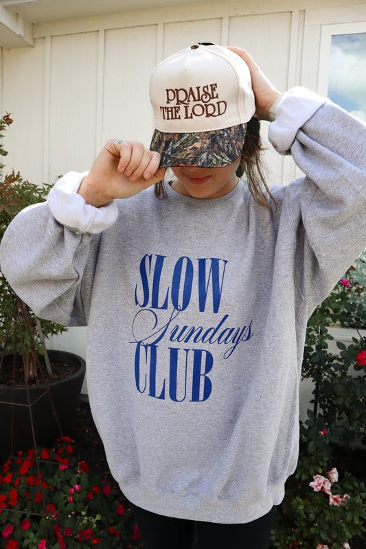Collab Slow Sundays Crewneck