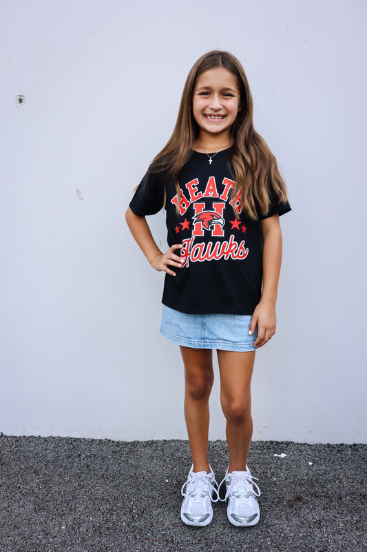 Youth Heath Hawks Tee