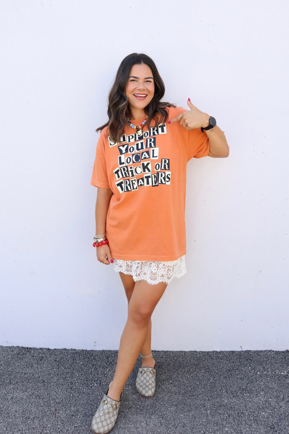 Support Local Trick or Treaters Tee