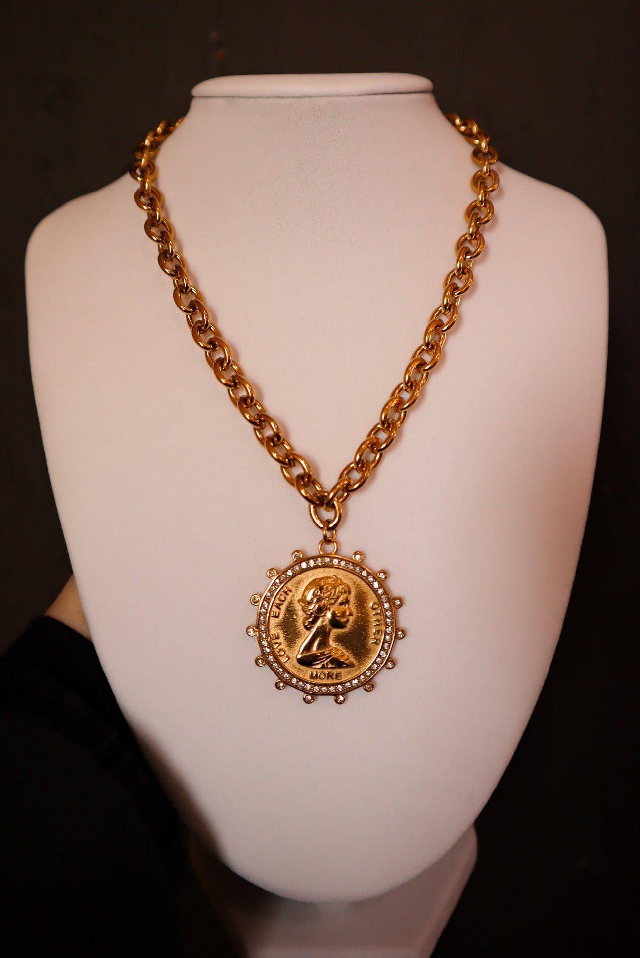 Gold Coin Necklace