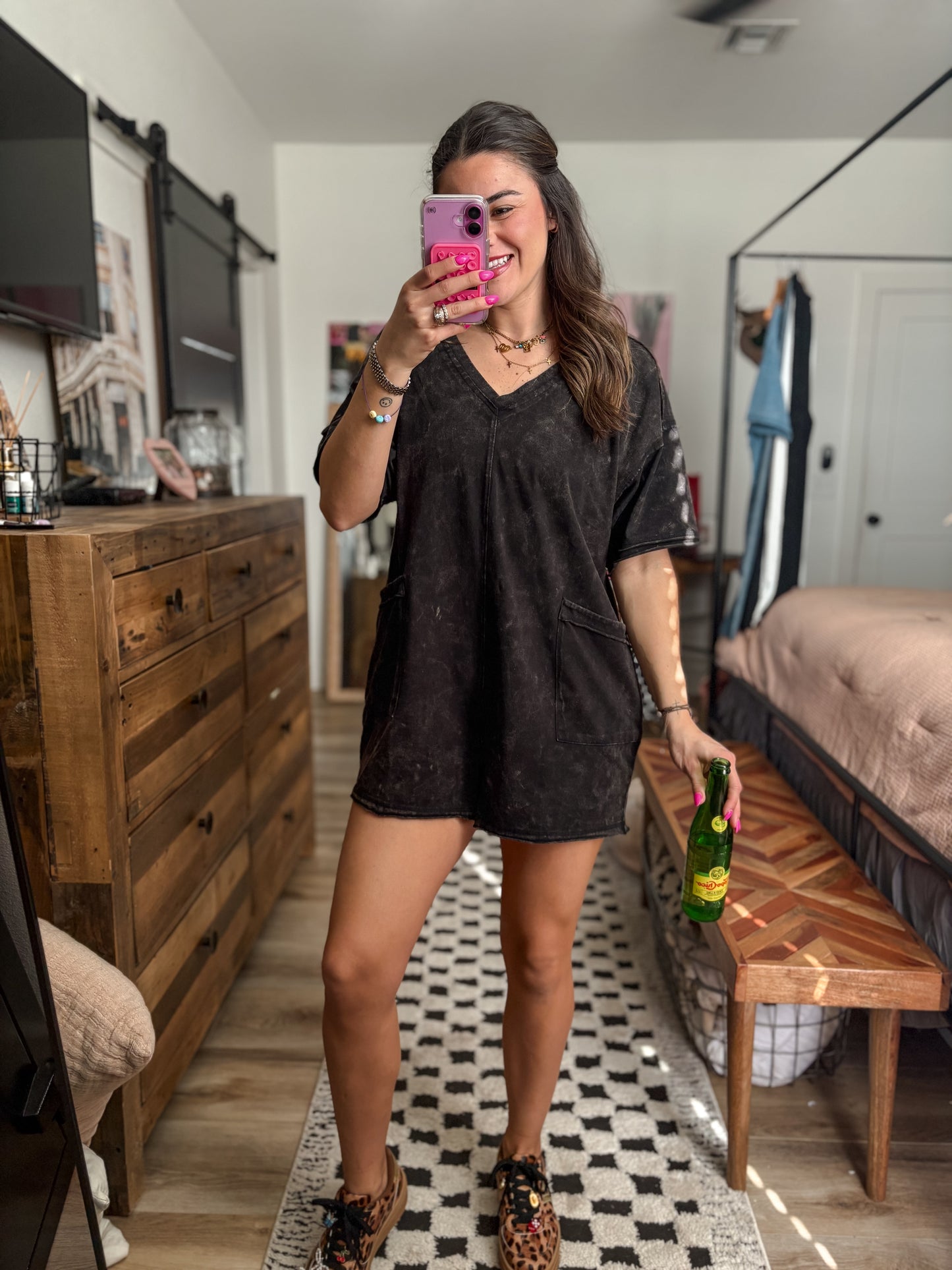 Everyday Romper in Black