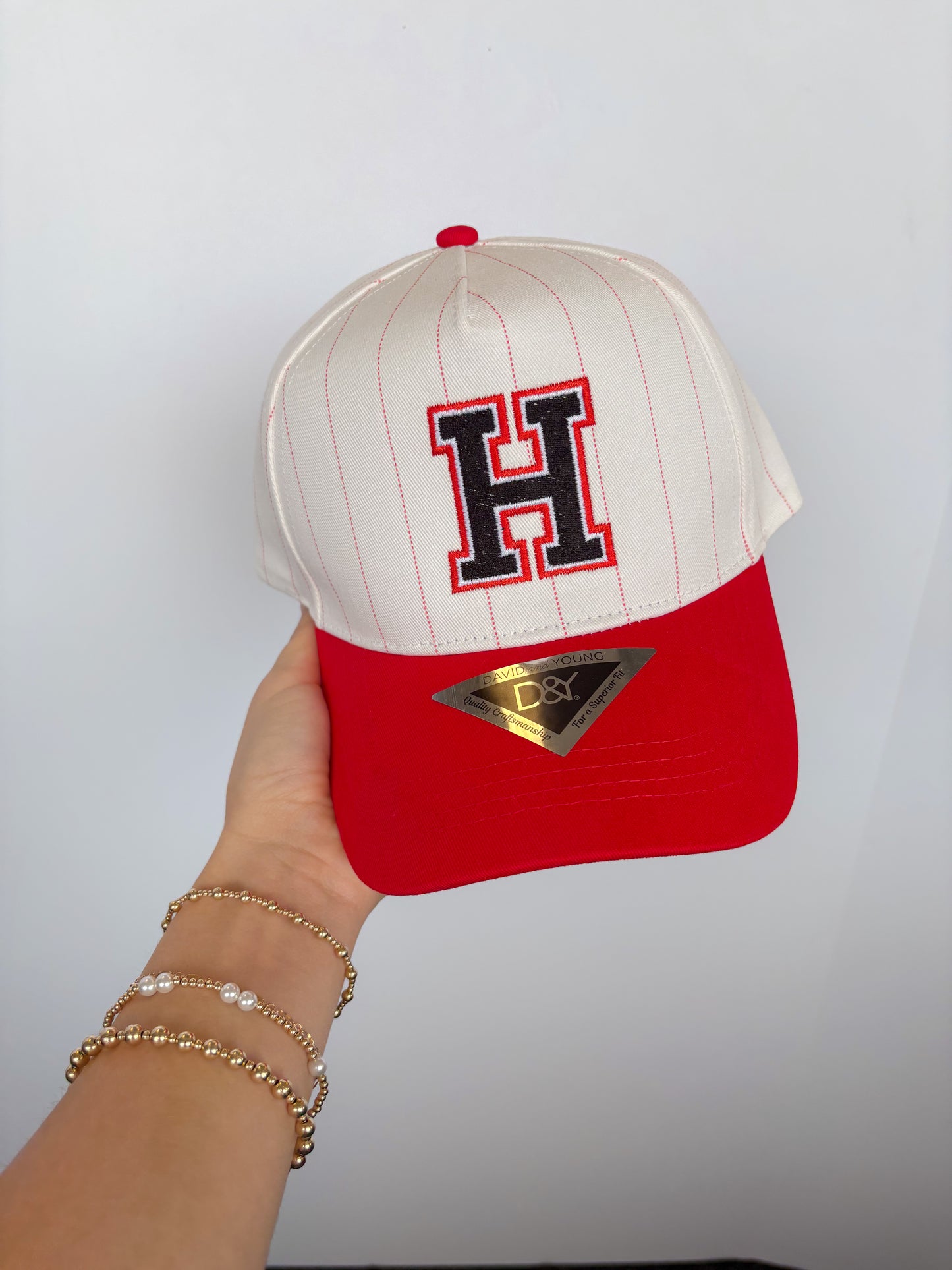 Heath Stripe Trucker