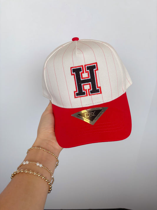 Heath Stripe Trucker