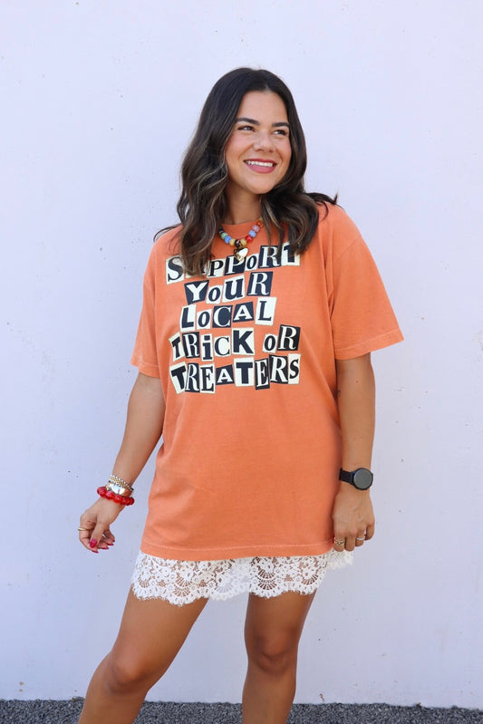 Support Local Trick or Treaters Tee