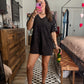 Everyday Romper in Black