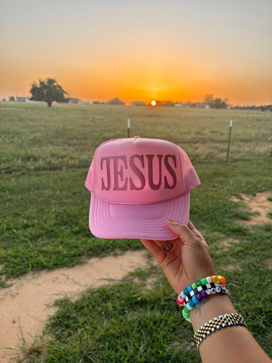 Jesus puff Trucker