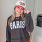 Paris Corded Sweatshirt