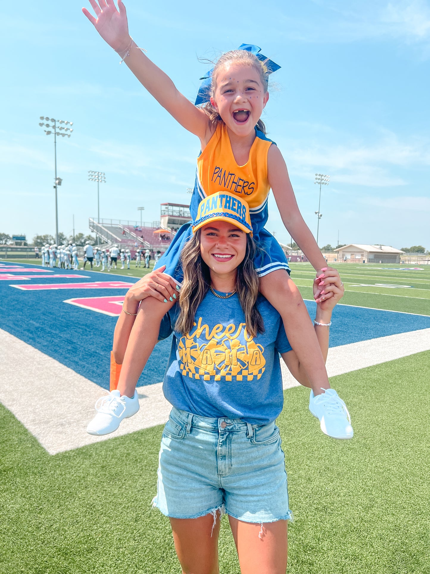 Cheer Mama - Blue & Gold