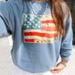 American Flag Crewneck