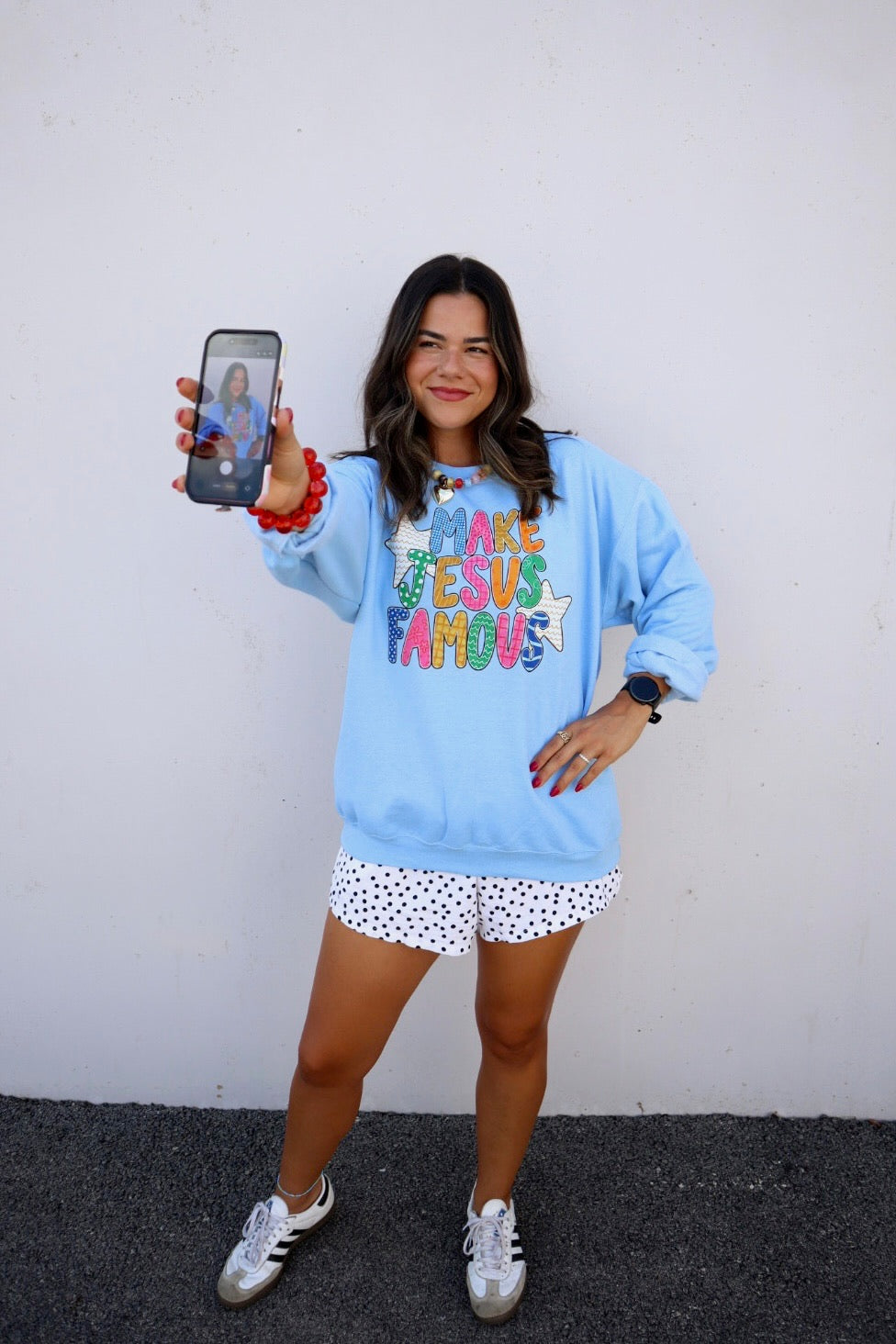 Make Jesus Famous Crewneck