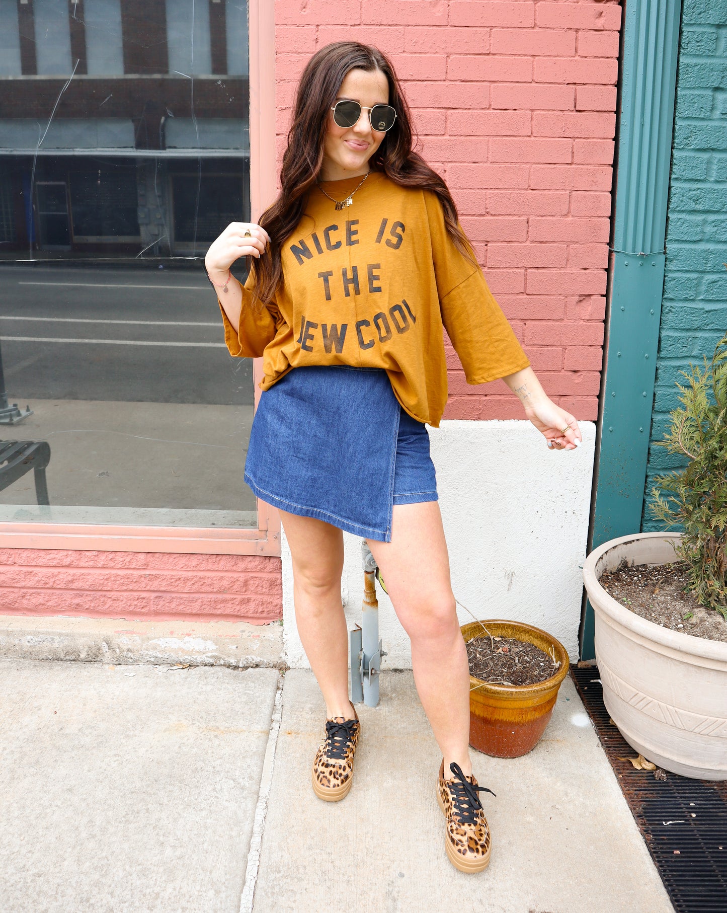 Happy Days Denim Skort