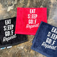 Eat, Sleep, Golf Repeat Towel