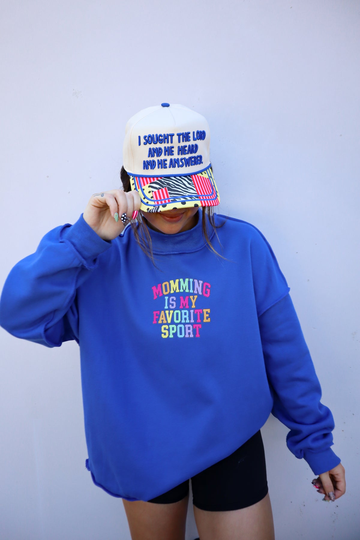 Momming is my favorite Sport Mockneck