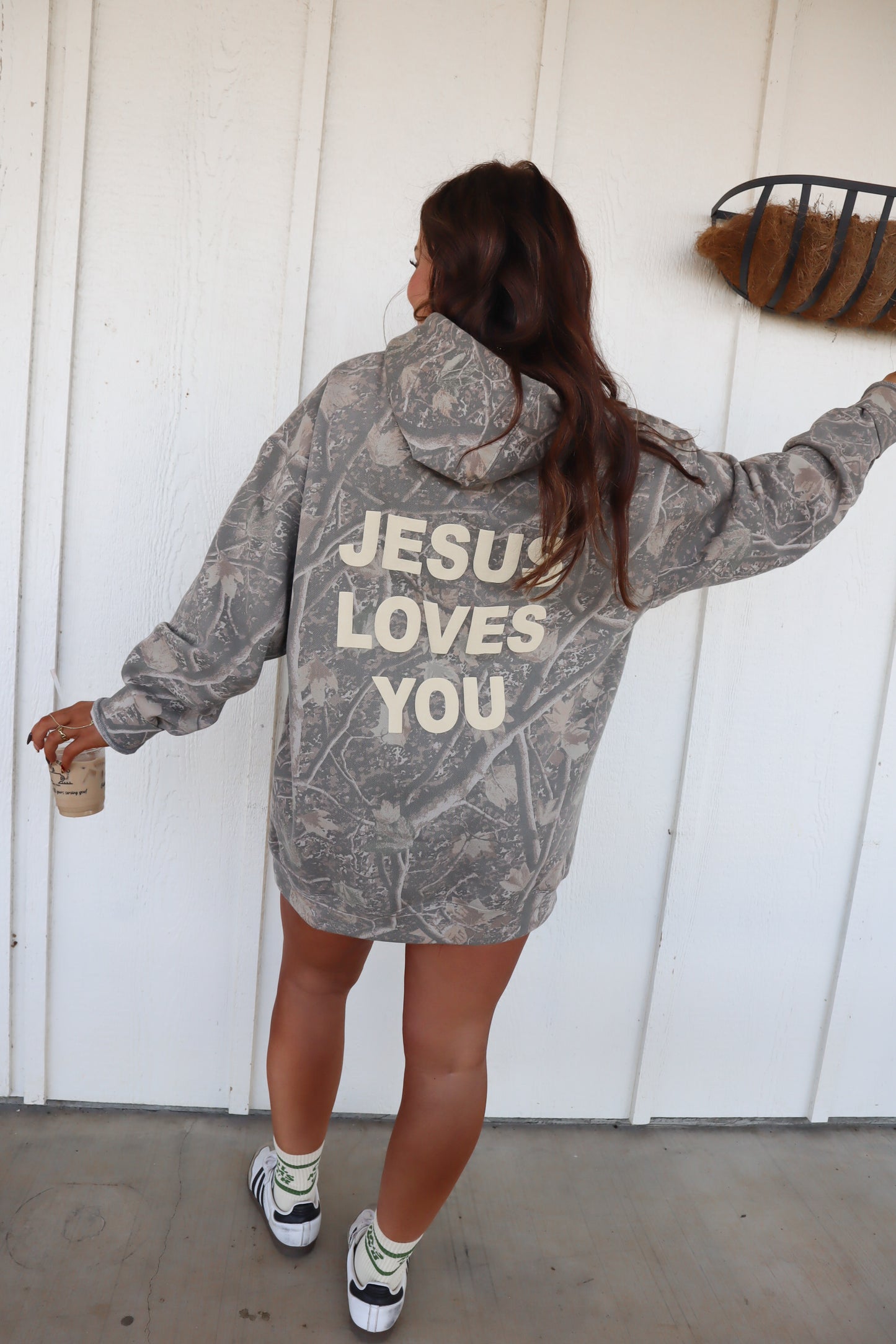 Adult Jesus Loves You Hoodie