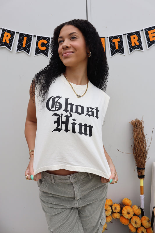 Ghost Him Muscle Tank