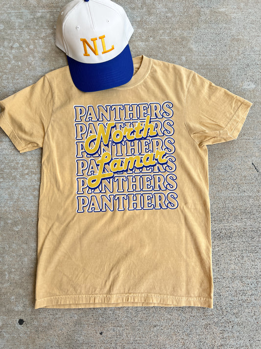North Lamar Retro Graphic