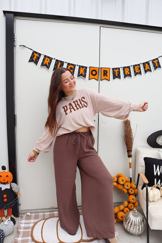 Fall PARIS Pullover