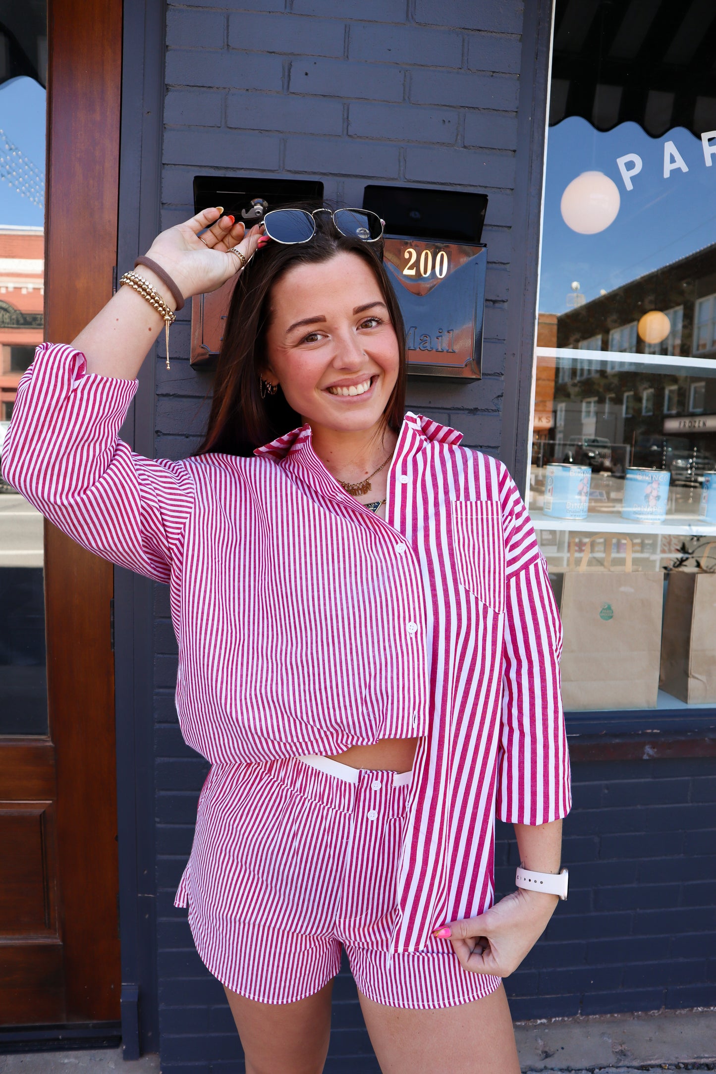 Coastal Vibes Striped Set