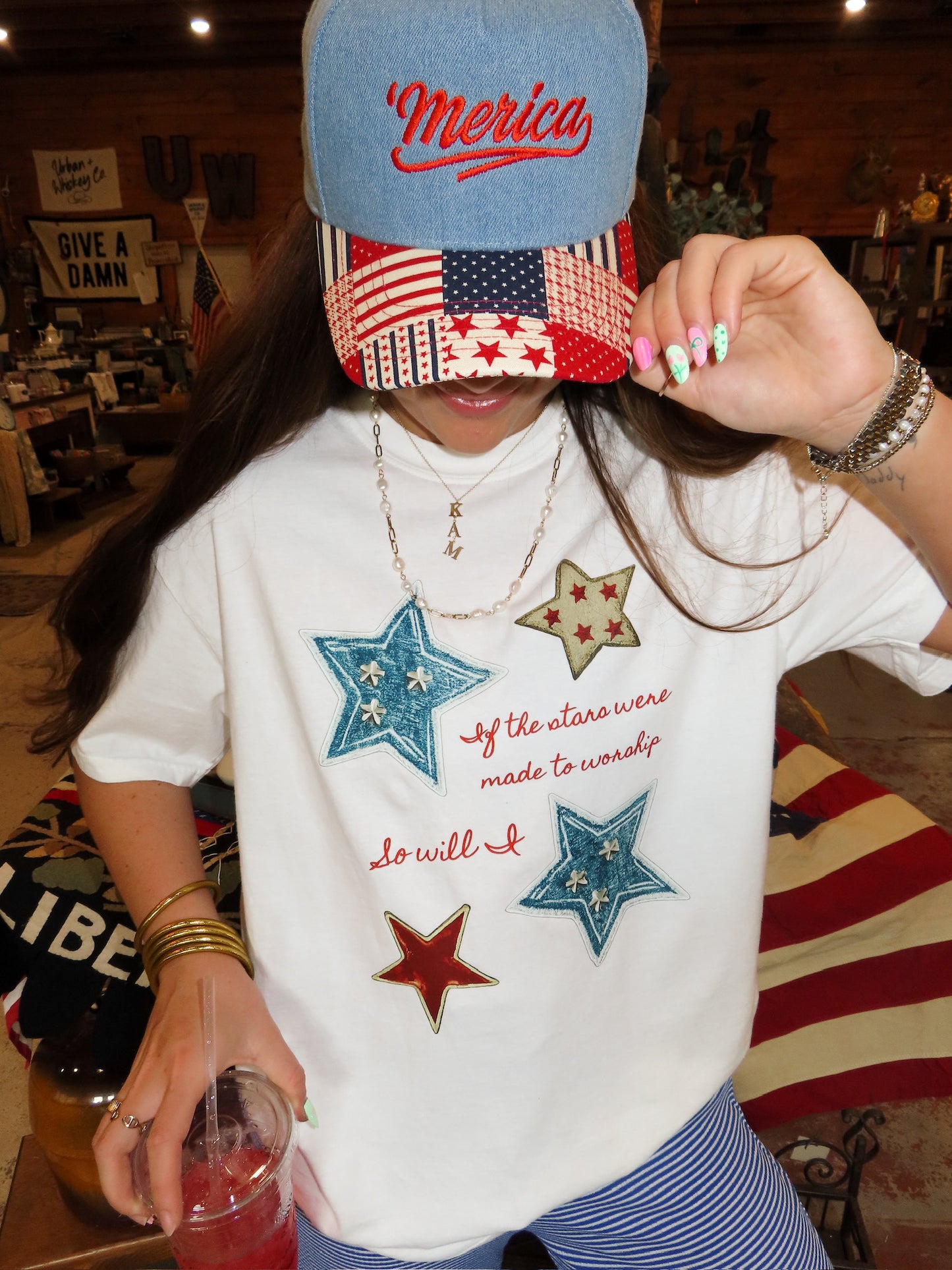 Stars Made to Worship Tee