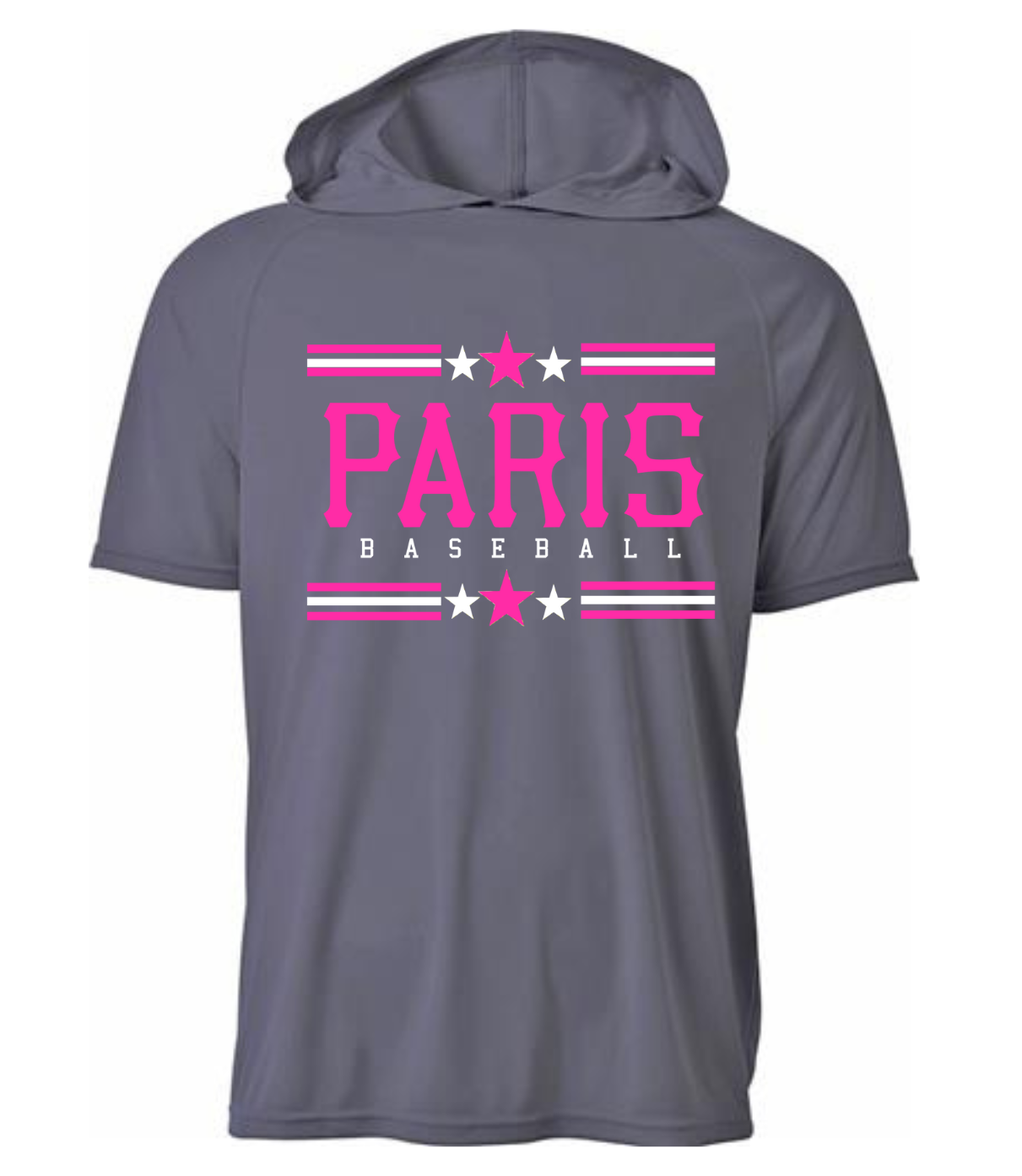 Hooded Dri Fit Graphite